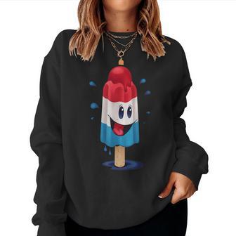 Kawaii Rocketpop Ice Pop Treat Children Women Sweatshirt - Thegiftio UK