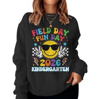Kindergarten Field Day Fun Day 2026 Teacher Boy Girl Kid Women Sweatshirt - Thegiftio UK