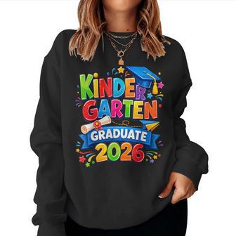 Kindergarten Graduation 2026 Kids Graduate Boys Girls Women Sweatshirt | Mazezy