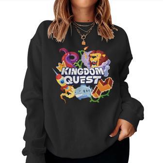 Kingdom Quest Vbs 2026 The Kingdom Of God Christian Kids Women Sweatshirt - Thegiftio UK