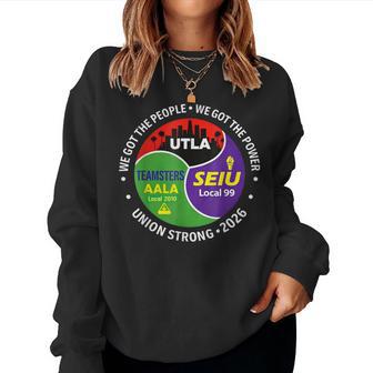 Labor Movement Utla Seiu Aala We Got The People Mens Women Sweatshirt - Thegiftio UK