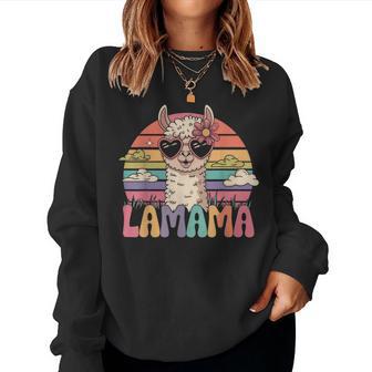 Lamama Mama Lama Alpaca Fresh Mum Embarazo Día De La Madre Sudadera Mujer - Regaloses