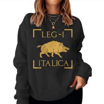 Legio I Italica Cinghiale Legione Romana Women Sweatshirt - Novitaregali