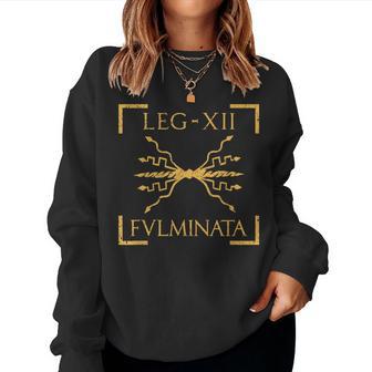 Legio Xii Fulminata Legión Militar De La Antigua Roma Sudadera Mujer - Regaloses