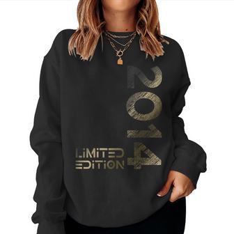 Limited Edition Jahrgang 2014 Junge Mädchen 12 Geburtstag Sweatshirt Frauen - Seseable