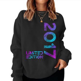 Limited Edition Jahrgang 2017 Junge Mädchen 9 Geburtstag Sweatshirt Frauen - Seseable