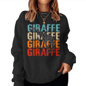 Love Girafes Chemise Pour Pour Les Amateurs De Girafe Pour Enfants Et Filles Sweat-shirt pour femme - Cadeauxyz