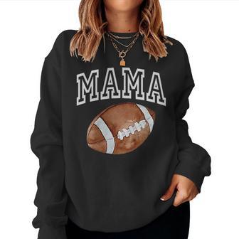Mama Of The 1 Year Old Football First Birthday Boy Family Women Sweatshirt - Monsterry
