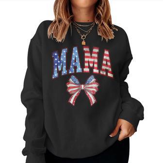 Mama 4Th Of July American Family Matching Women Sweatshirt - Monsterry