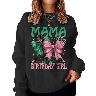Mama Of The Birthday Girl Matching Witch Family Bday Part Women Sweatshirt - Thegiftio UK