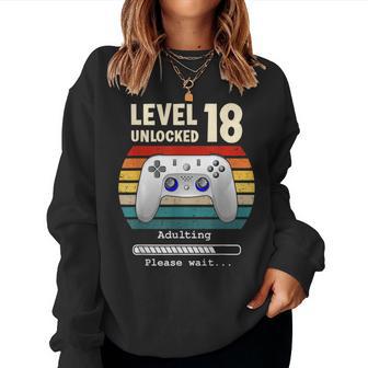 Maschio 18 Anni Ragazzo Compleanno Compleanno Ragazze Women Sweatshirt - Novitaregali