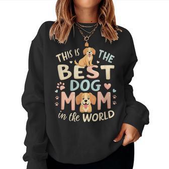 Miglior Cane Mamma Del Mondo Women Sweatshirt - Novitaregali