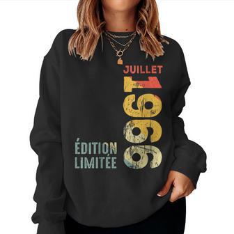 Mois Juillet 1966 Année 1966 Millésime 1966 Depuis 1966 Rétro 1966 Sweat-shirt pour femme - Cadeauxyz