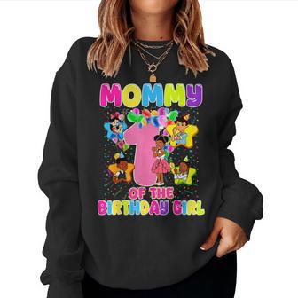 Mommy Of Birthday Girl Gracie Birthday Dolls Girl Party Women Sweatshirt - Thegiftio UK