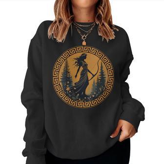 Mythologie De La Déesse Grecque Artémis Sweat-shirt pour femme - Cadeauxyz