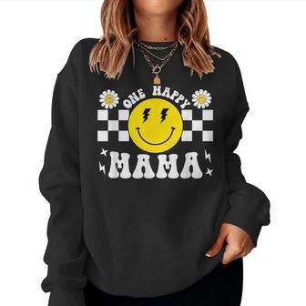One Happy Dude Mama 1St Birthday Family Matching Women Sweatshirt - Thegiftio UK