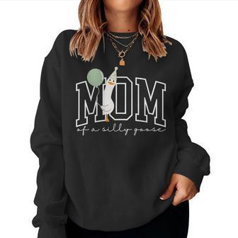 One Silly Goose Mom 1St First Birthday Family Matching Women Sweatshirt - Thegiftio UK