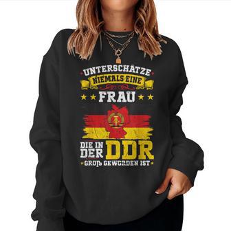 Ossi Geschenk Frauen Ostdeutschland Osten Ddr Sweatshirt Frauen - Seseable