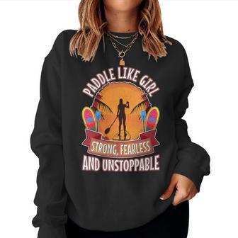 Up Pádel Deportes Acuáticosurfurf Cuello Sudadera Mujer - Regaloses