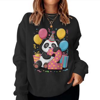 Panda 2 ° Compleanno Per Ragazzo Ragazza 2 Anniecondo Due Panda Women Sweatshirt - Novitaregali