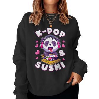Panda K-Pop &Ushi Música Coreana Lindo Juguetón Sudadera Mujer - Regaloses