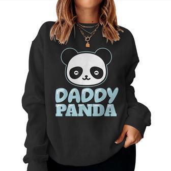 Papà Panda Bear Papà Festa Del Papà Panda Women Sweatshirt - Novitaregali