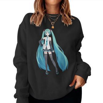 Perfect Anime Girl I Love Music Anime Manga Cosplays Kawaii Women Sweatshirt | Seseable UK