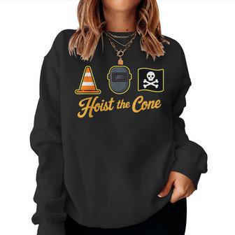 Pirates Hoist The Cone Saying Baseball For Women Women Sweatshirt | Seseable UK