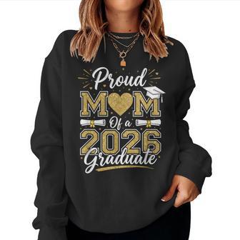 Proud Mom Of A 2026 Graduate Senior Family Pride Women Sweatshirt | Seseable UK