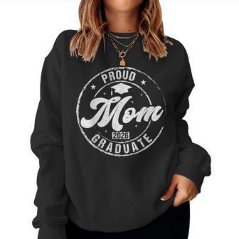 Proud Mom Of Graduate Class Of 2026 Graduation Senior 2026 Women Sweatshirt | Seseable UK