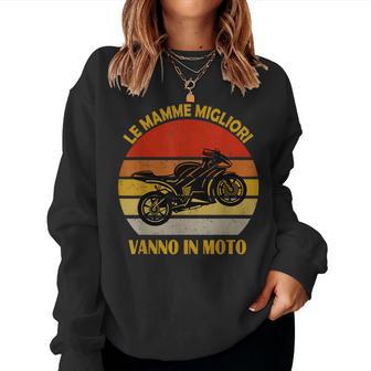 Regali Per Mamme Motociclisti Mamma Moto Da Corsa Women Sweatshirt - Novitaregali