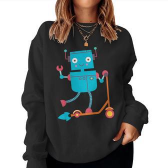 Robot Pour Enfants Garçons Et Filles Sweat-shirt pour femme - Cadeauxyz