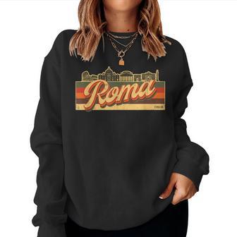 Romakyline & Italia Retrotripes Recuerdo De Roma Italia Sudadera Mujer - Regaloses