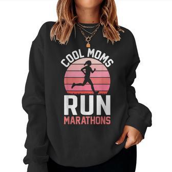 Runner Correre Amante Maratona Runner Mamma Mamme Correre Maratone Women Sweatshirt - Novitaregali