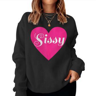 Sissy Amor Corazónissificación Femdomissy Femboy Mucama In Mangas Sudadera Mujer - Regaloses