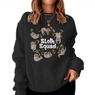 Sloth Heartbeat Familyloths Animal Cool Birthday Gif Women Sweatshirt - Novitaregali