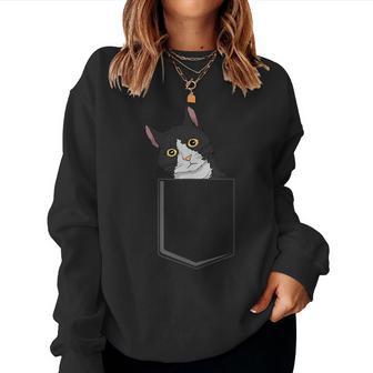 Smoking Gatto Tascabile Da Donna Regalo Per Gatto Mammamoking Gatto Women Sweatshirt - Novitaregali