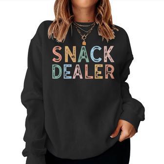 Snack Dealer Mama Mom Life Motherhood Mother's Day Women Sweatshirt - Thegiftio UK