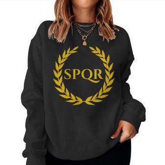 Spqr Imperio Romano Sudadera Mujer - Regaloses