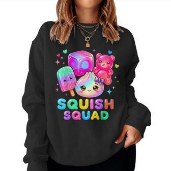 Squid Squad Dumpling Kawaii Pastel Anime Birthday Girl Kids Women Sweatshirt | Seseable UK