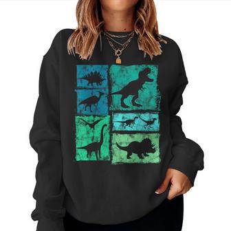 Tipos De Dinosauriosintage Para Hombres Es Niños Sudadera Mujer - Regaloses