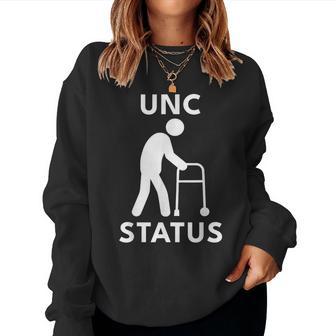 Unc Status Old People Meme Women Sweatshirt | Seseable UK