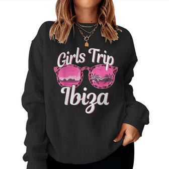 Viaje De Chicas Ibiza España Bachelorette Esiaje Sudadera Mujer - Regaloses