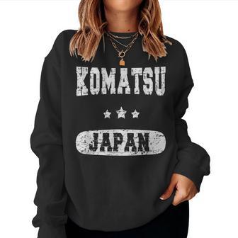 Vintage Komatsu Japón Sudadera Mujer - Regaloses