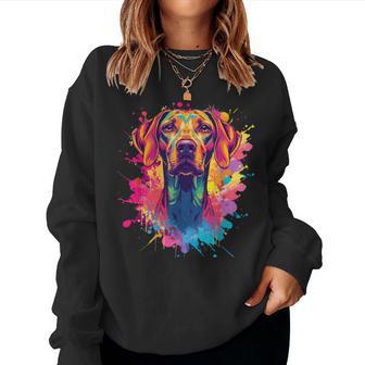 Vizsla Dogizslas Dueños Mamá Papá Mascotas Perros Hombres Es Niños Sudadera Mujer - Regaloses