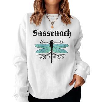 Assenach Libélula Outlander Ámbar Azul Cuello Sudadera Mujer - Regaloses