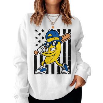 Banana Cartoon Kids Youth Boys Girls Women Sweatshirt - Thegiftio UK