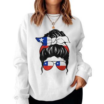 Chica Chilena Chile Bandera Chilena Orgullosa Chilena Sudadera Mujer - Regaloses