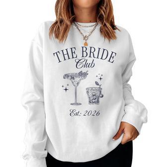 Despedida Deoltera The Bride Club Est 2026 Bride Cuello Sudadera Mujer - Regaloses