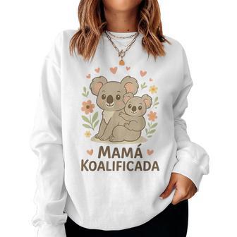 Día De La Madre Mama Koalificada Koala Mejor Mamá Sudadera Mujer - Regaloses